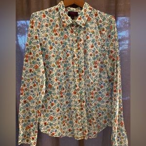 Liberty Floral Print Women’s Shirt - Multicolor